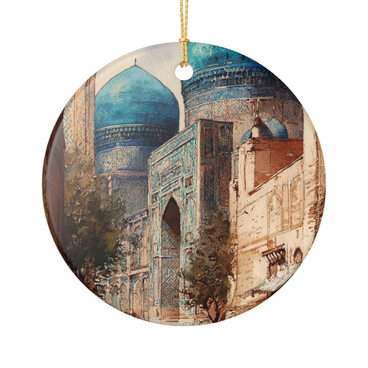 Samarkand Ornament: Unique Samarkand Souvenir, Samarkand Xmas Decor, and Authentic Samarkand Gift