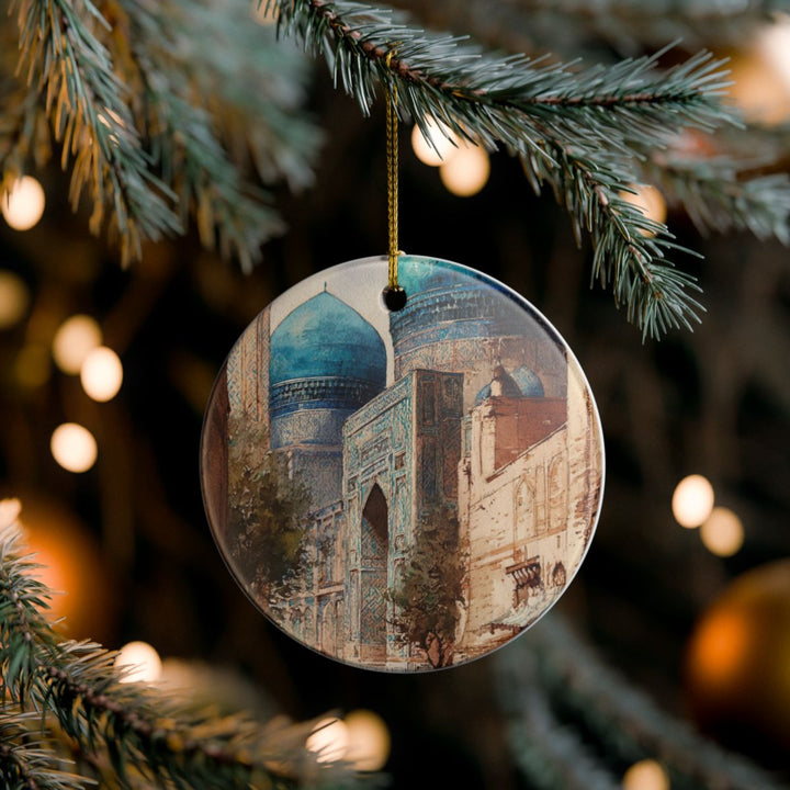 Samarkand Ornament: Unique Samarkand Souvenir, Samarkand Xmas Decor, and Authentic Samarkand Gift