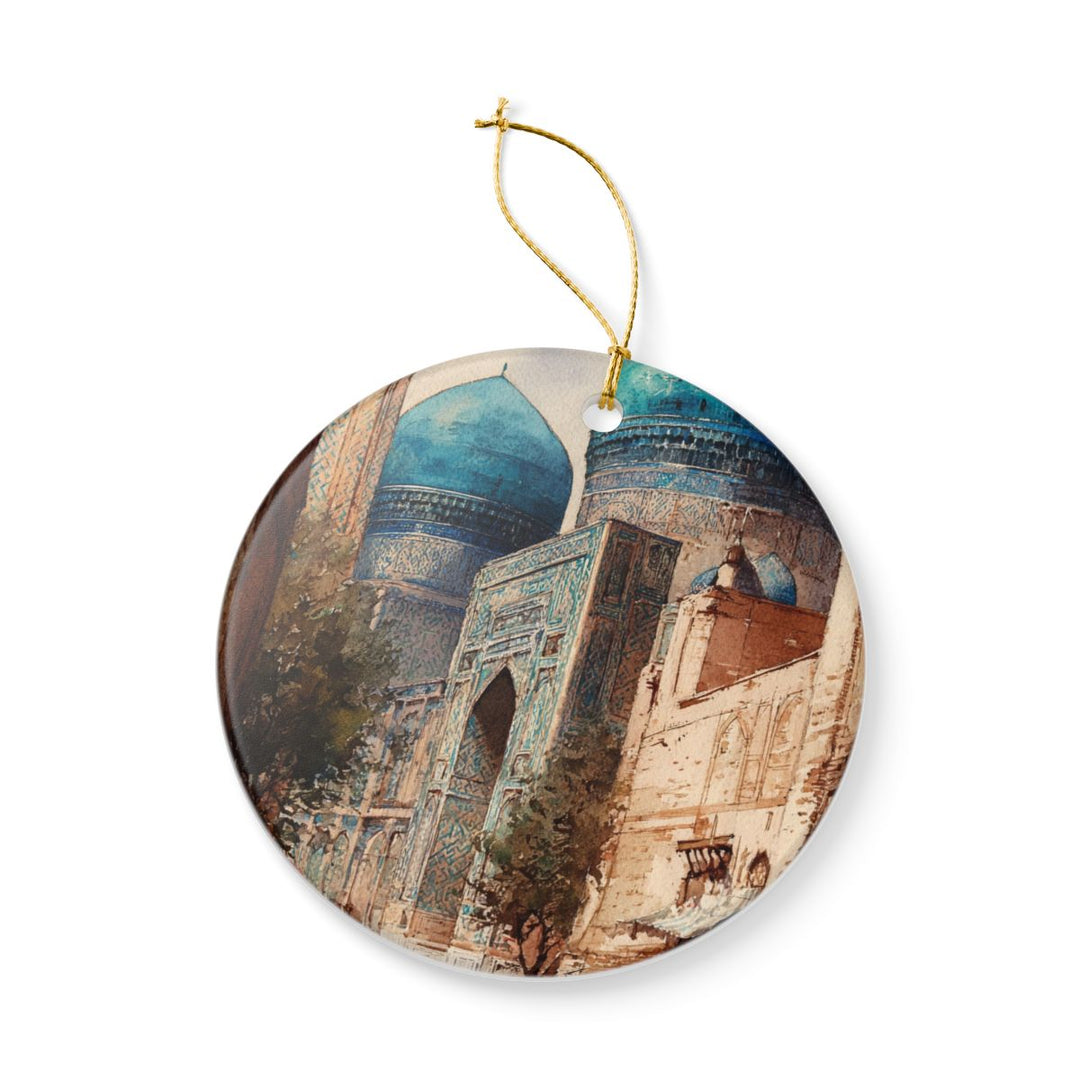Samarkand Ornament: Unique Samarkand Souvenir, Samarkand Xmas Decor, and Authentic Samarkand Gift