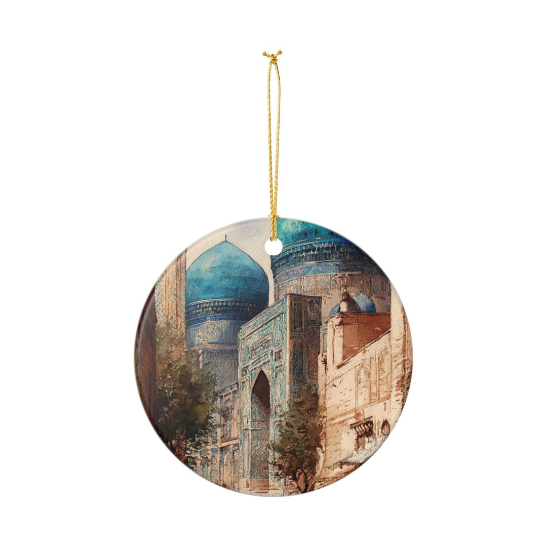Samarkand Ornament: Unique Samarkand Souvenir, Samarkand Xmas Decor, and Authentic Samarkand Gift