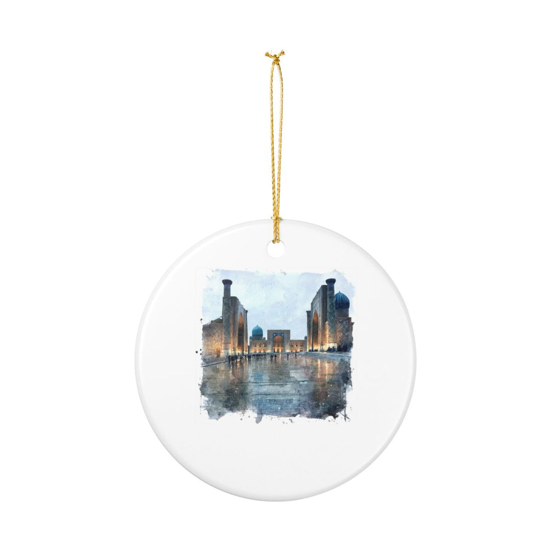 Samarkand Ornament: Unique Samarkand Souvenir, Samarkand Xmas Decor, and Authentic Samarkand Gift