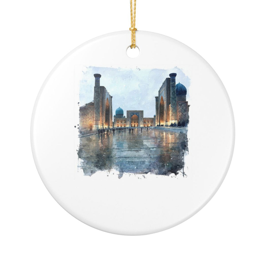 Samarkand Ornament: Unique Samarkand Souvenir, Samarkand Xmas Decor, and Authentic Samarkand Gift