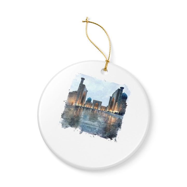 Samarkand Ornament: Unique Samarkand Souvenir, Samarkand Xmas Decor, and Authentic Samarkand Gift