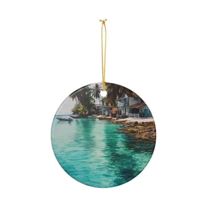 San Andrés Colombia Ornament: Unique San Andrés Souvenir, San Andrés Colombia Xmas Decor, and Authentic San Andrés Gift