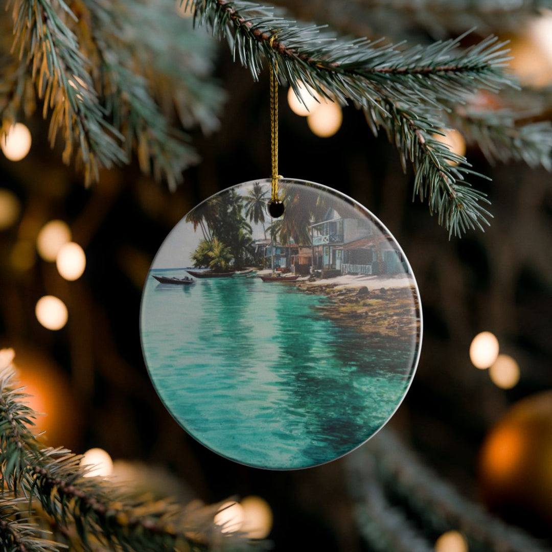 San Andrés Colombia Ornament: Unique San Andrés Souvenir, San Andrés Colombia Xmas Decor, and Authentic San Andrés Gift