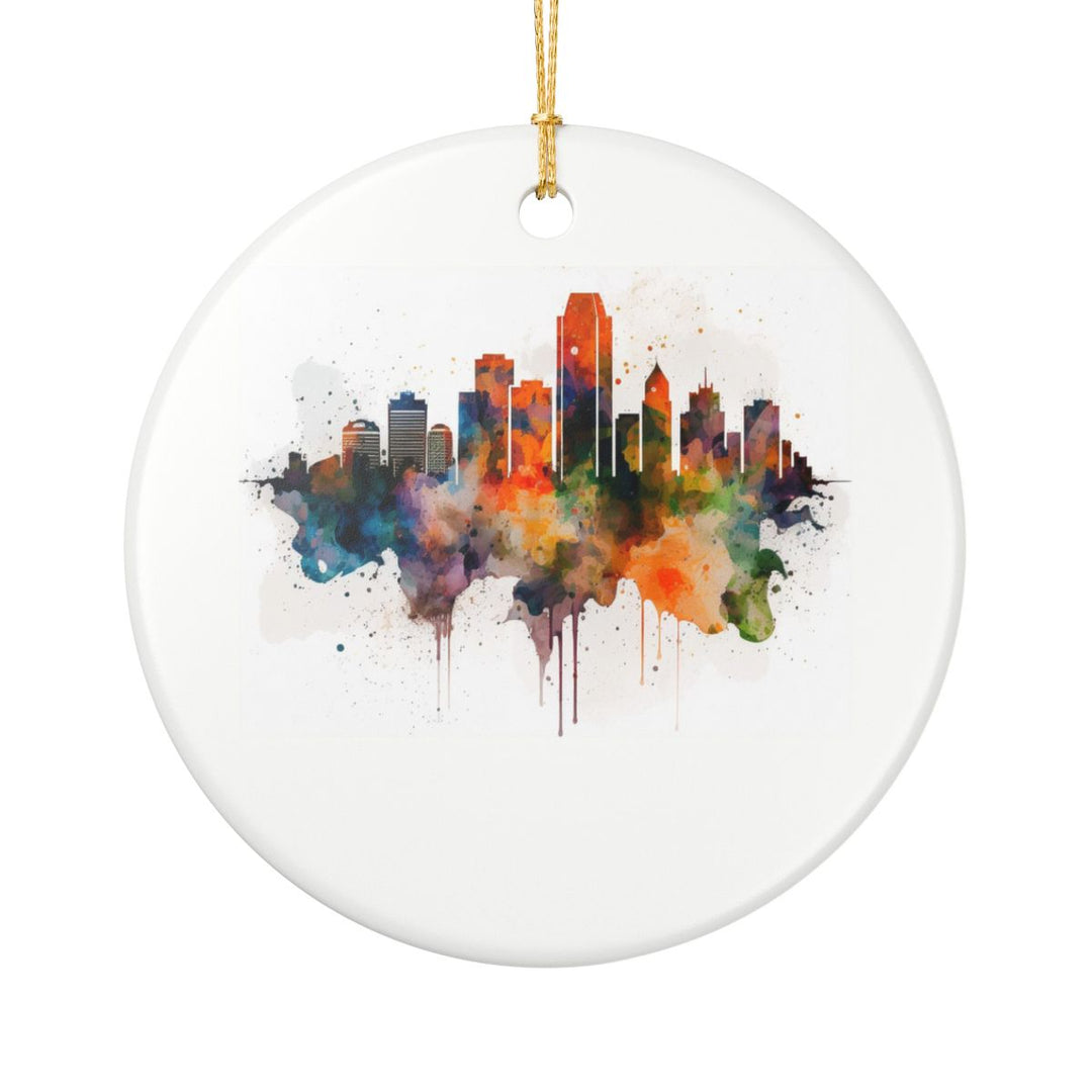 San Antonio Texas Ornament: Unique San Antonio Souvenir, San Antonio Texas Xmas Decor, and Authentic San Antonio Gift