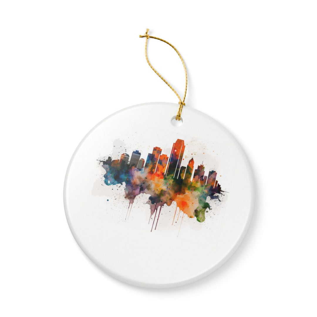 San Antonio Texas Ornament: Unique San Antonio Souvenir, San Antonio Texas Xmas Decor, and Authentic San Antonio Gift