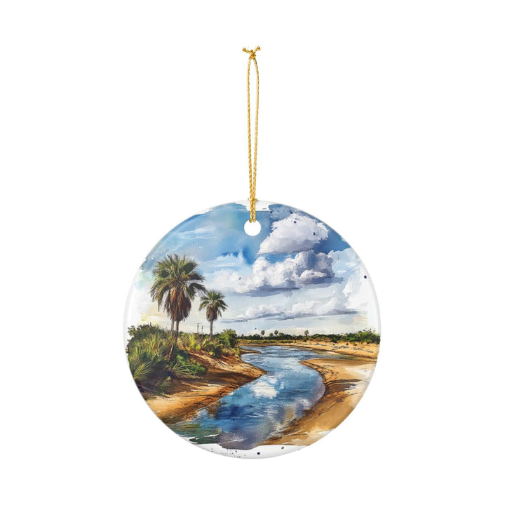 San Cosme Y Damián Paraguay Ornament: Unique San Cosme Y Damián Paraguay Souvenir, San Cosme Y Damián Paraguay Xmas Decor