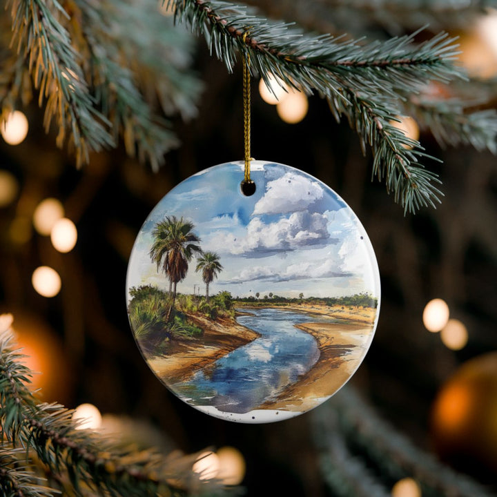 San Cosme Y Damián Paraguay Ornament: Unique San Cosme Y Damián Paraguay Souvenir, San Cosme Y Damián Paraguay Xmas Decor