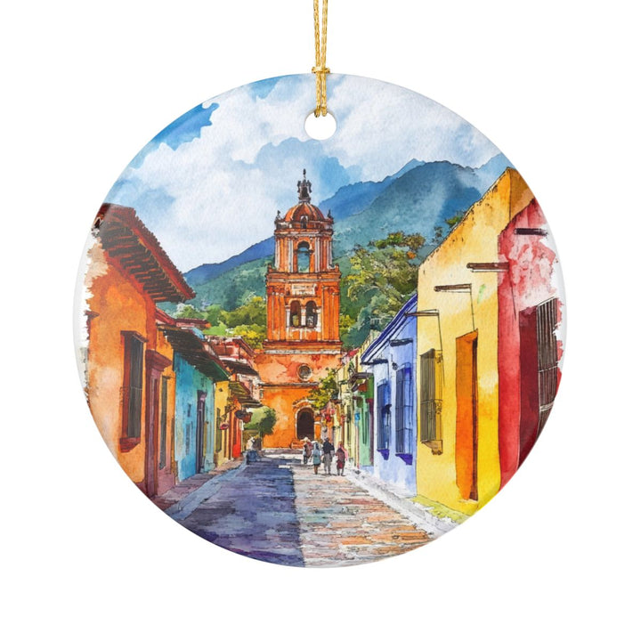 San Cristobal DE las Casas Ornament: Unique San Cristobal DE las Casas Souvenir, San Cristobal DE las Casas Xmas Decor, and Authentic San Cristobal DE las Casas Gift