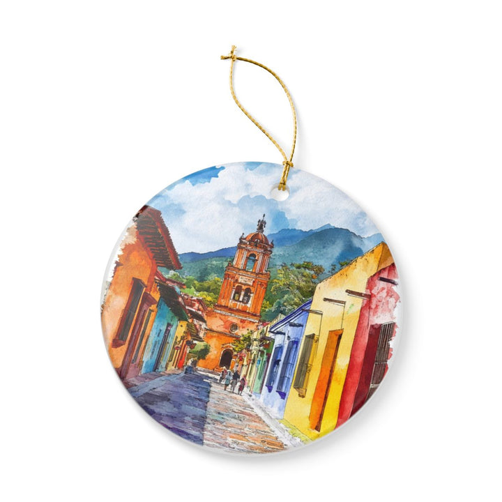 San Cristobal DE las Casas Ornament: Unique San Cristobal DE las Casas Souvenir, San Cristobal DE las Casas Xmas Decor, and Authentic San Cristobal DE las Casas Gift