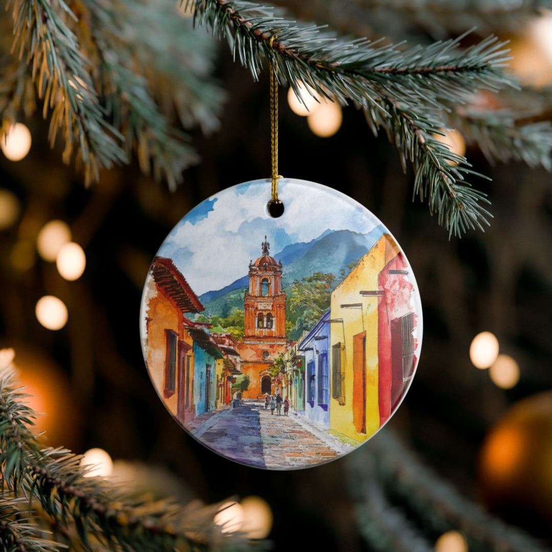 San Cristobal DE las Casas Ornament: Unique San Cristobal DE las Casas Souvenir, San Cristobal DE las Casas Xmas Decor, and Authentic San Cristobal DE las Casas Gift