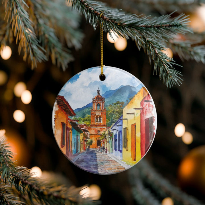 San Cristobal DE las Casas Ornament: Unique San Cristobal DE las Casas Souvenir, San Cristobal DE las Casas Xmas Decor, and Authentic San Cristobal DE las Casas Gift