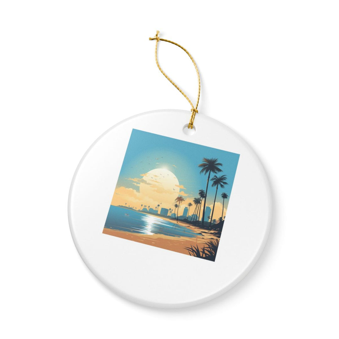 San Diego California USA Ornament: Unique San Diego Souvenir, San Diego California Xmas Decor, and Authentic San Diego Gift