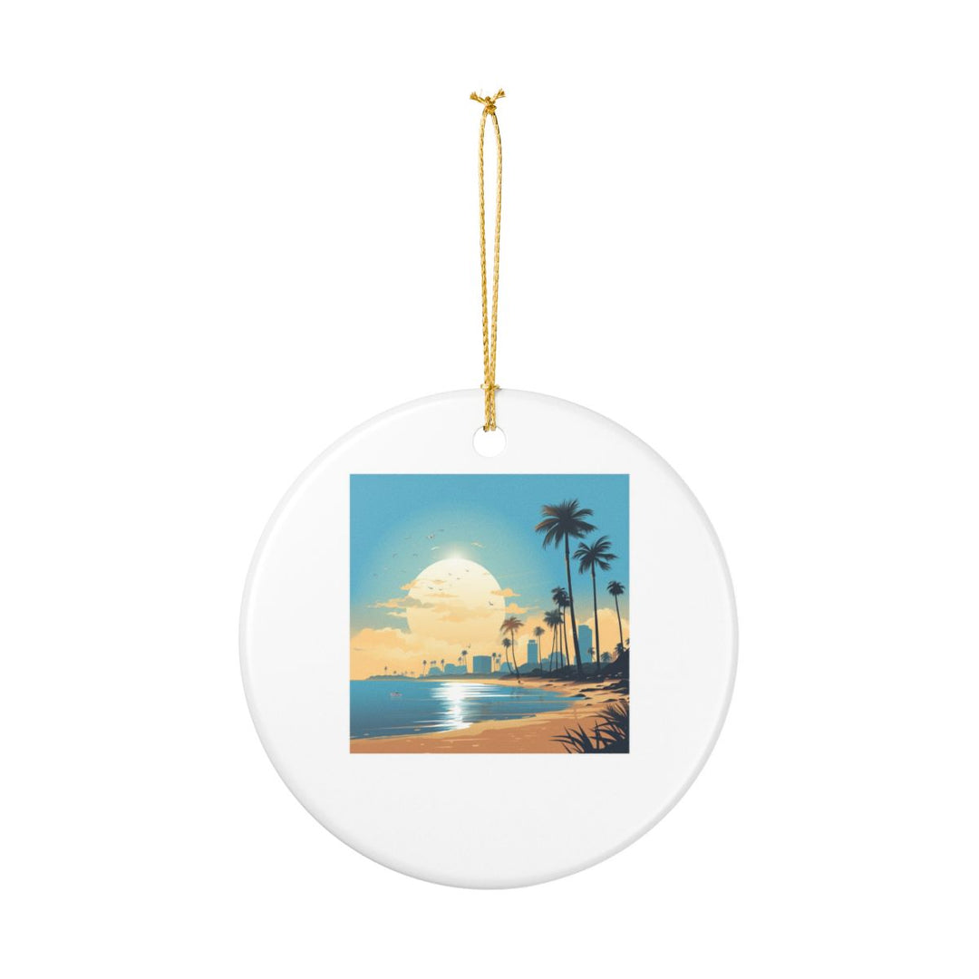 San Diego California USA Ornament: Unique San Diego Souvenir, San Diego California Xmas Decor, and Authentic San Diego Gift