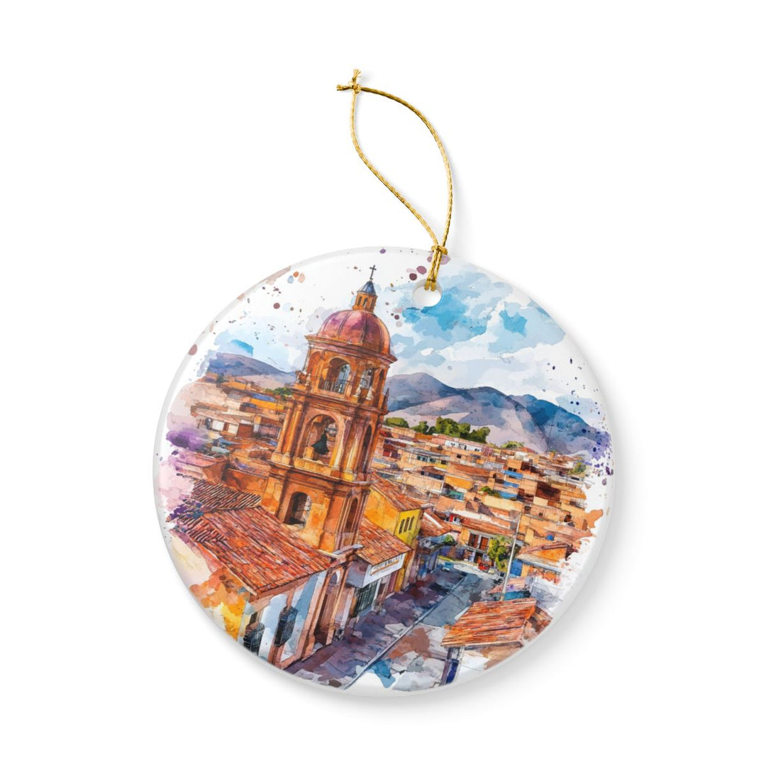 San Javier Bolivia Ornament: Unique San Javier Souvenir, San Javier Bolivia Xmas Decor, and Authentic San Javier Gift