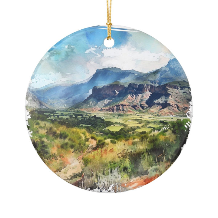 San Juan Argentina Ornament: Unique San Juan Souvenir, San Juan Argentina Xmas Decor, and Authentic San Juan Gift