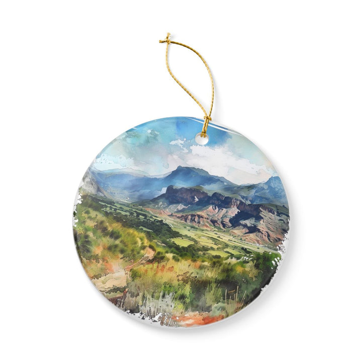 San Juan Argentina Ornament: Unique San Juan Souvenir, San Juan Argentina Xmas Decor, and Authentic San Juan Gift