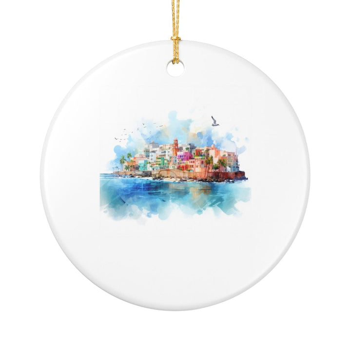 San Juan Puerto Rico Ornament: Unique San Juan Souvenir, San Juan Puerto Rico Xmas Decor, and Authentic San Juan Gift