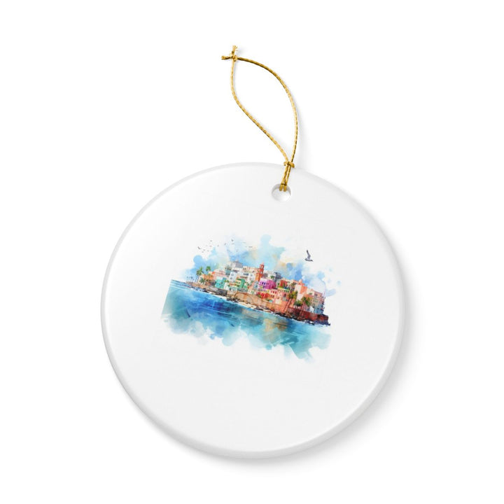 San Juan Puerto Rico Ornament: Unique San Juan Souvenir, San Juan Puerto Rico Xmas Decor, and Authentic San Juan Gift