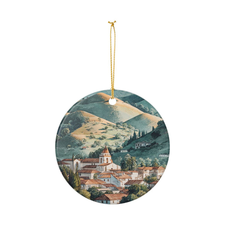 San Luis Obispo California Ornament: Unique San Luis Obispo Souvenir, San Luis Obispo California Xmas Decor, and Authentic San Luis Obispo Gift