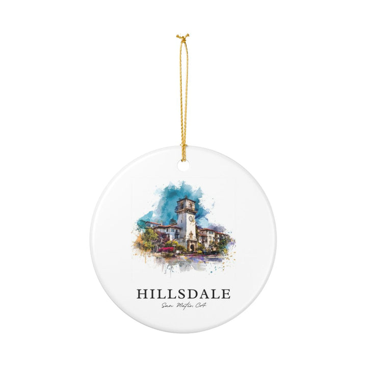 San Mateo California Ornament: Unique San Mateo Souvenir, San Mateo California Xmas Decor, and Authentic San Mateo Gift