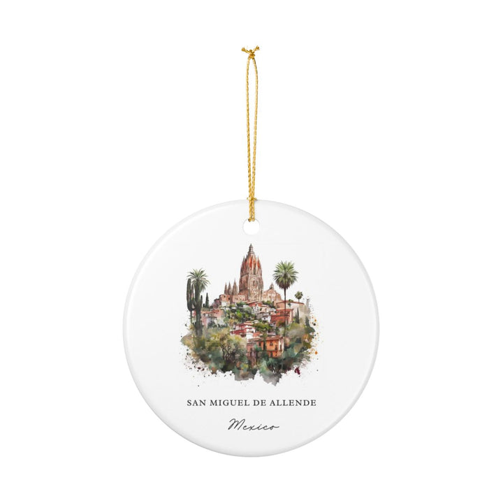 San Miguel DE Allende Mexico Ornament: Unique San Miguel DE Allende Souvenir, San Miguel DE Allende Mexico Xmas Decor, and Authentic San Miguel DE Allende Gift