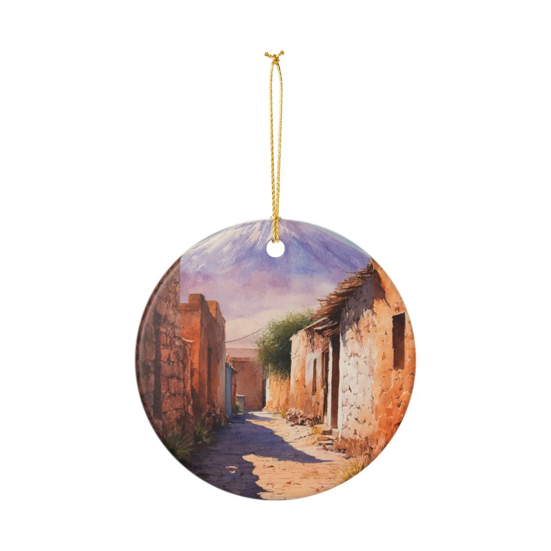 San Pedro de Atacama Chile Ornament: Unique San Pedro de Atacama Souvenir, San Pedro de Atacama Xmas Decor, and Authentic San Pedro de Atacama Gift