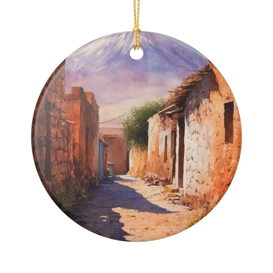 San Pedro de Atacama Chile Ornament: Unique San Pedro de Atacama Souvenir, San Pedro de Atacama Xmas Decor, and Authentic San Pedro de Atacama Gift