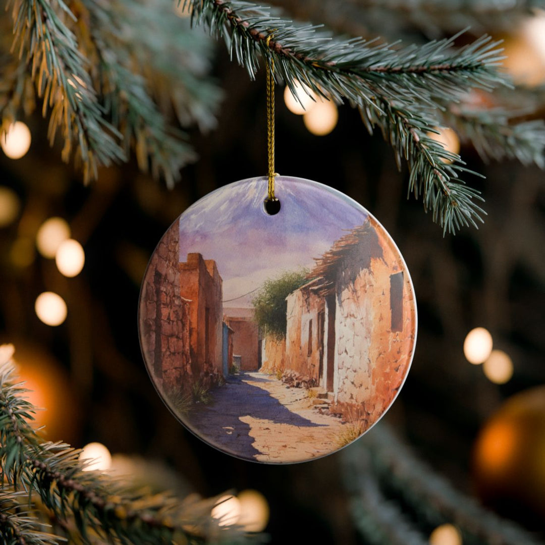San Pedro de Atacama Chile Ornament: Unique San Pedro de Atacama Souvenir, San Pedro de Atacama Xmas Decor, and Authentic San Pedro de Atacama Gift