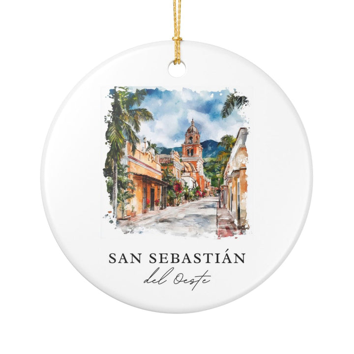 San Sebastian del Oeste Ornament: Unique San Sebastian del Oeste Souvenir, San Sebastian del Oeste Xmas Decor, and Authentic San Sebastian del Oeste Gift