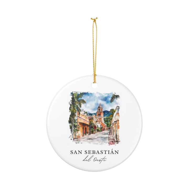 San Sebastian del Oeste Ornament: Unique San Sebastian del Oeste Souvenir, San Sebastian del Oeste Xmas Decor, and Authentic San Sebastian del Oeste Gift