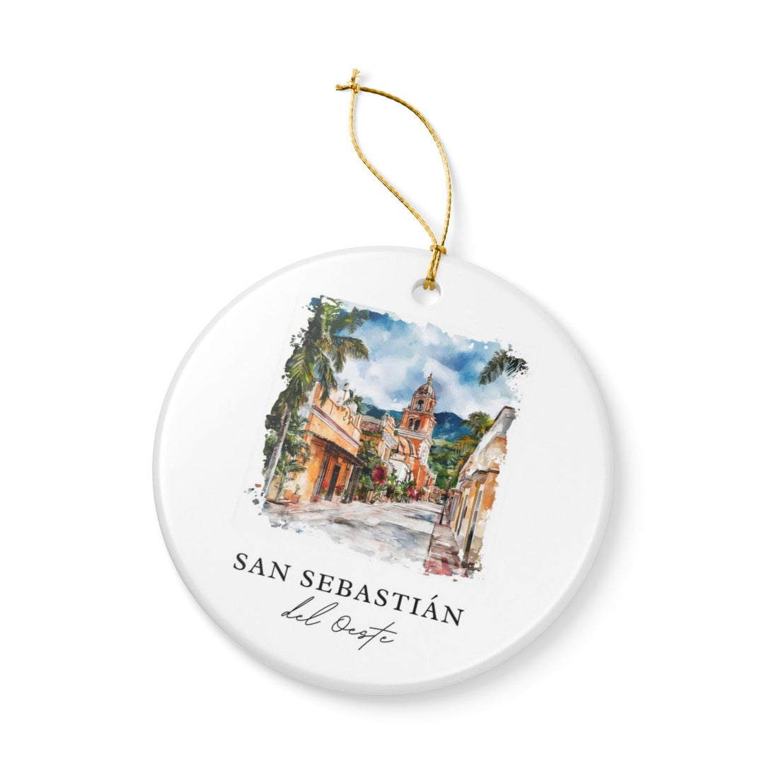 San Sebastian del Oeste Ornament: Unique San Sebastian del Oeste Souvenir, San Sebastian del Oeste Xmas Decor, and Authentic San Sebastian del Oeste Gift
