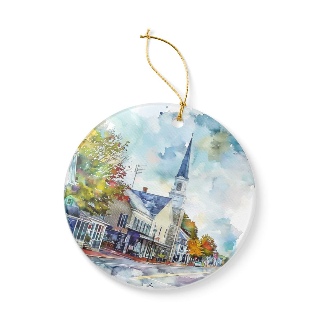 Sandwich Massachusetts Ornament: Unique Sandwich Massachusetts Souvenir, Sandwich Massachusetts Xmas Decor, and Authentic Sandwich Massachusetts Gift