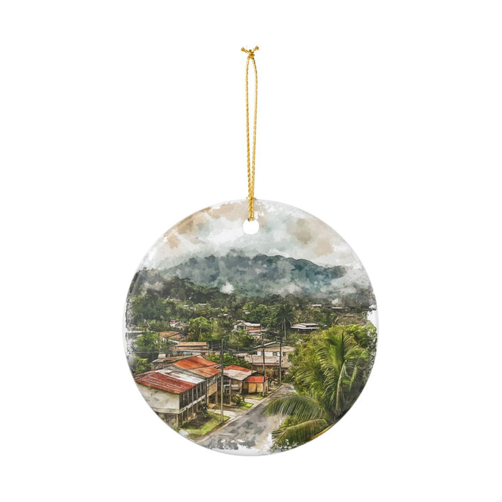 Santa Elena Costa Rica Ornament: Unique Santa Elena Costa Rica Souvenir, Santa Elena Costa Rica Xmas Decor, and Authentic Santa Elena Costa Rica Gift