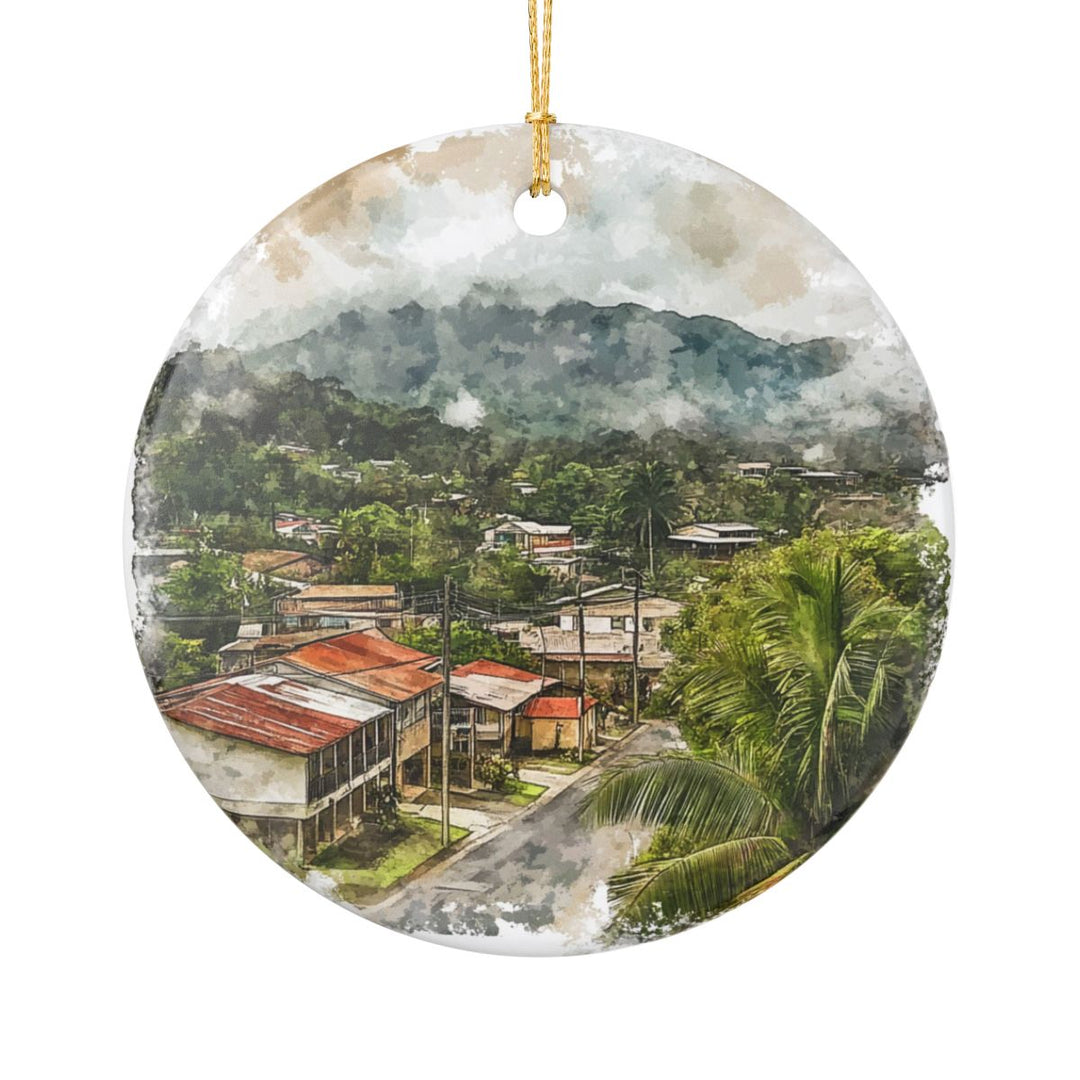 Santa Elena Costa Rica Ornament: Unique Santa Elena Costa Rica Souvenir, Santa Elena Costa Rica Xmas Decor, and Authentic Santa Elena Costa Rica Gift