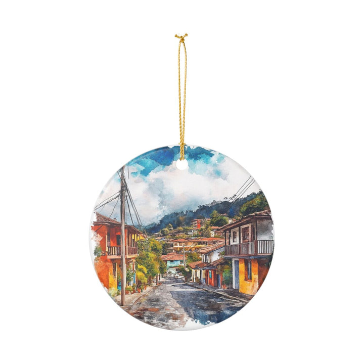 Santa Elena Costa Rica Ornament: Unique Santa Elena Costa Rica Souvenir, Santa Elena Costa Rica Xmas Decor, and Authentic Santa Elena Costa Rica Gift