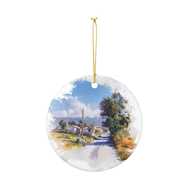 Santa Fe Province Argentina Ornament: Unique Santa Fe Province Souvenir, Santa Fe Province Argentina Xmas Decor, and Authentic Santa Fe Province Gift