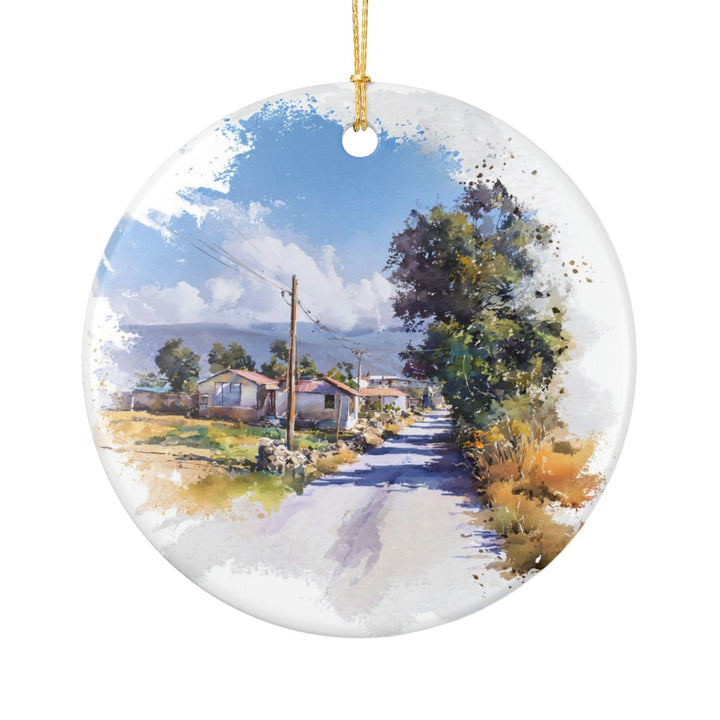 Santa Fe Province Argentina Ornament: Unique Santa Fe Province Souvenir, Santa Fe Province Argentina Xmas Decor, and Authentic Santa Fe Province Gift