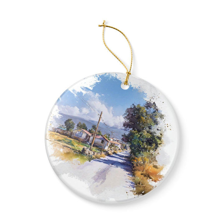 Santa Fe Province Argentina Ornament: Unique Santa Fe Province Souvenir, Santa Fe Province Argentina Xmas Decor, and Authentic Santa Fe Province Gift