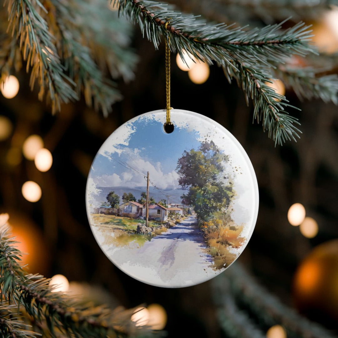 Santa Fe Province Argentina Ornament: Unique Santa Fe Province Souvenir, Santa Fe Province Argentina Xmas Decor, and Authentic Santa Fe Province Gift