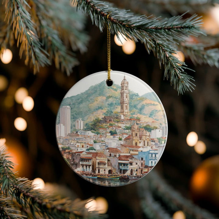 Santa Marta Ornament: Unique Santa Marta Souvenir, Santa Marta Xmas Decor, and Authentic Santa Marta Gift