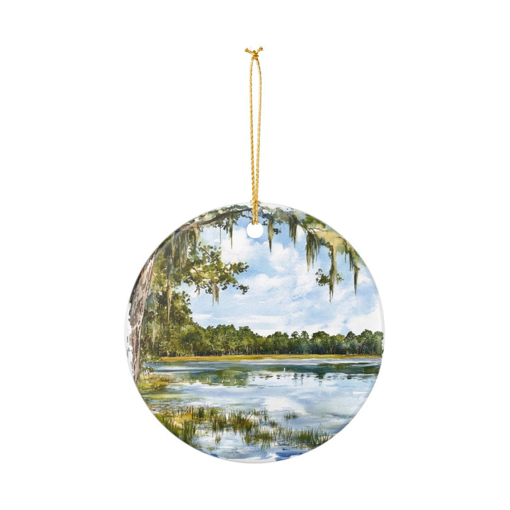 Santee Cooper Lakes South Carolina Ornament: Unique Santee Cooper Lakes Souvenir, Santee Cooper Lakes South Carolina Xmas Decor