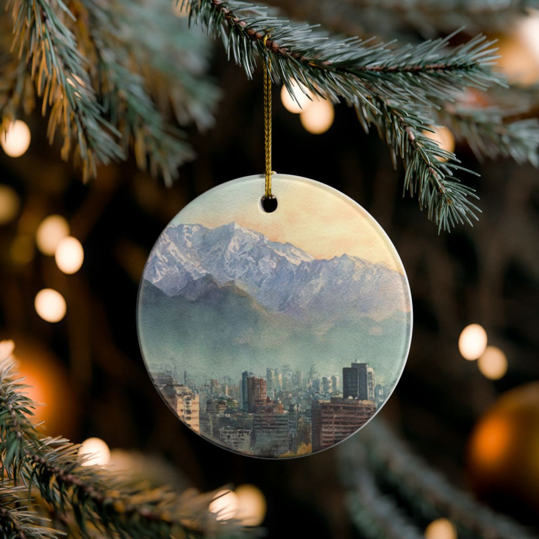 Santiago Ornament: Unique Santiago Souvenir, Santiago Xmas Decor, and Authentic Santiago Gift