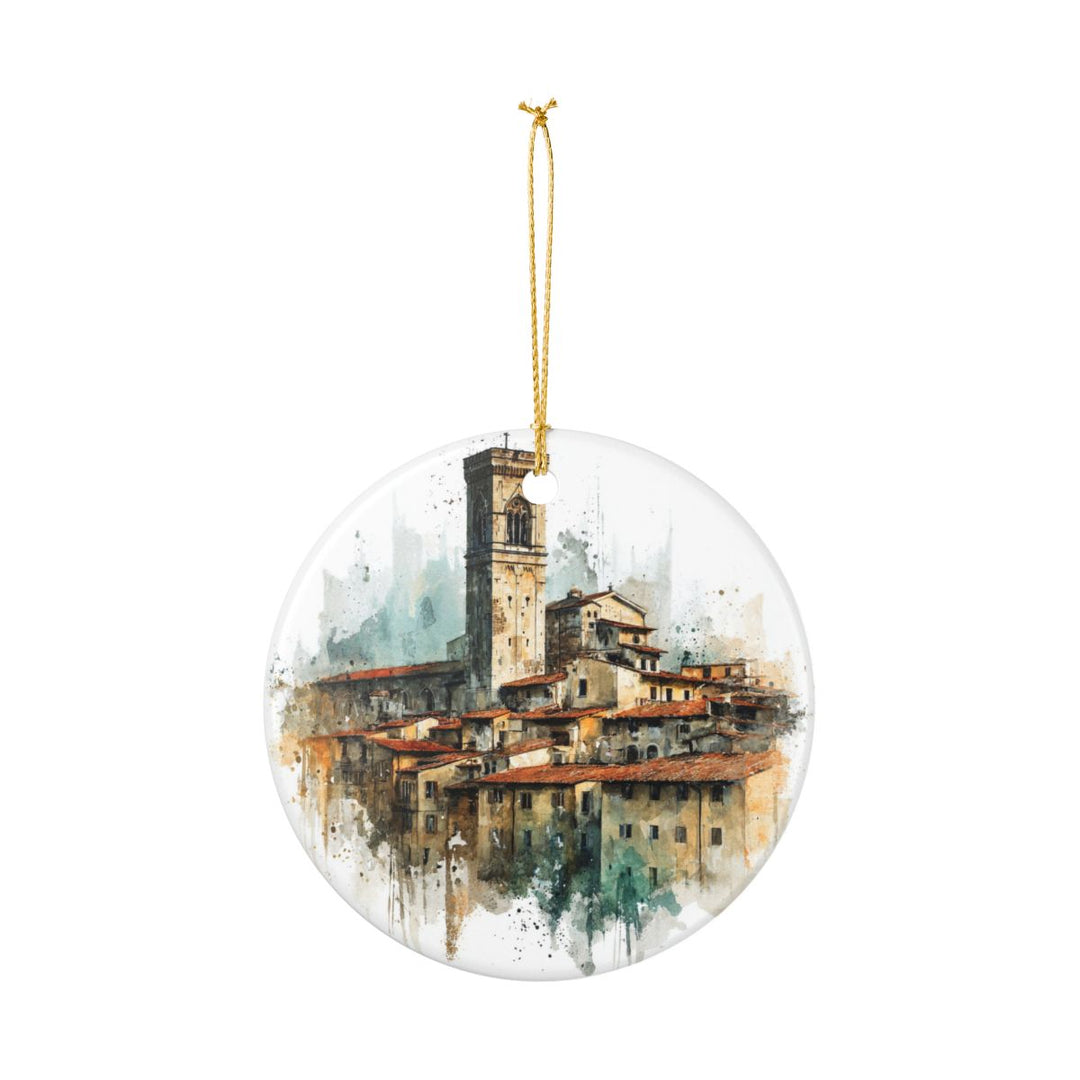 Santo Spirito Florence Italy Ornament: Unique Santo Spirito Florence Souvenir, Santo Spirito Florence Italy Xmas Decor