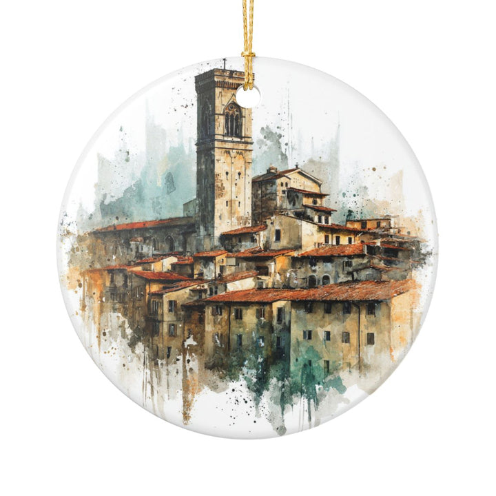 Santo Spirito Florence Italy Ornament: Unique Santo Spirito Florence Souvenir, Santo Spirito Florence Italy Xmas Decor
