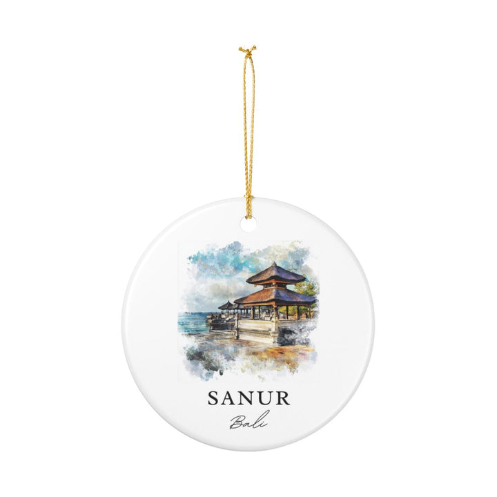 Sanur Bali Ornament: Unique Sanur Bali Souvenir, Sanur Bali Xmas Decor, and Authentic Sanur Bali Gift