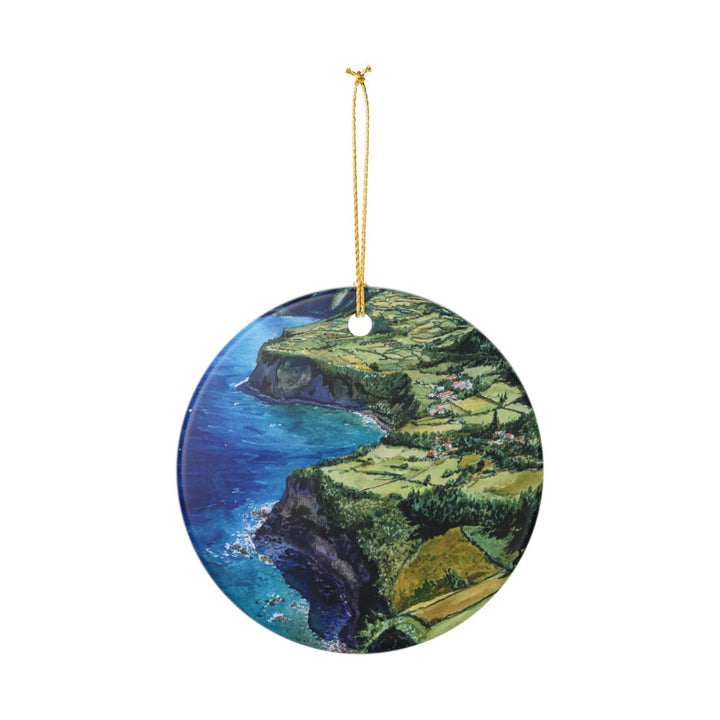São Miguel Azores Ornament: Unique São Miguel Azores Souvenir, São Miguel Azores Xmas Decor, and Authentic São Miguel Azores Gift