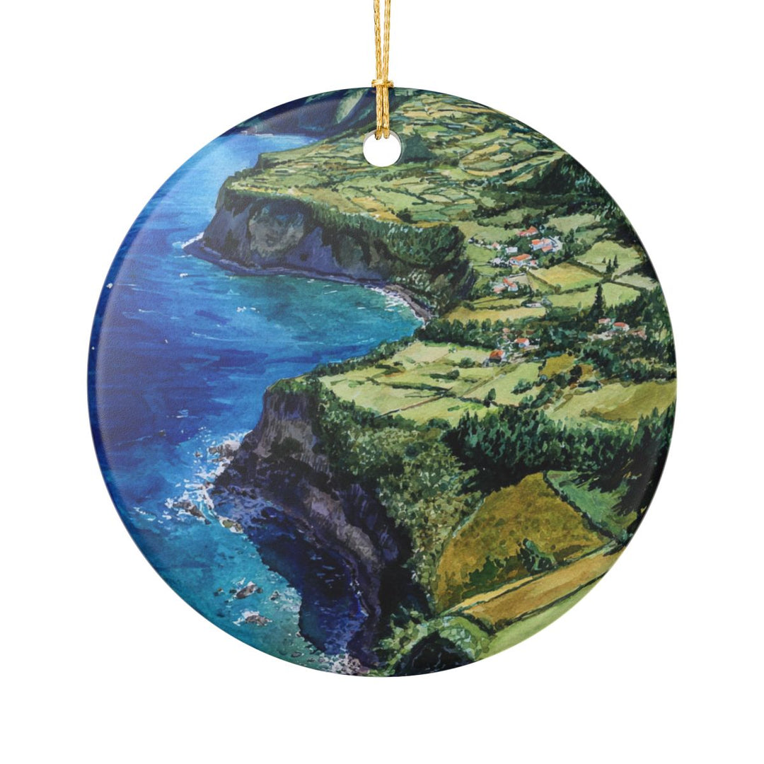 São Miguel Azores Ornament: Unique São Miguel Azores Souvenir, São Miguel Azores Xmas Decor, and Authentic São Miguel Azores Gift