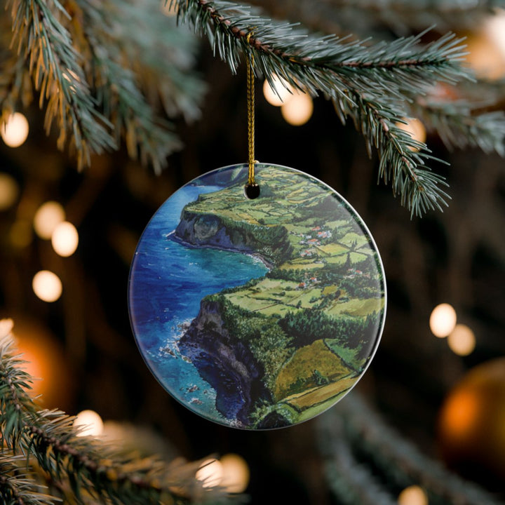São Miguel Azores Ornament: Unique São Miguel Azores Souvenir, São Miguel Azores Xmas Decor, and Authentic São Miguel Azores Gift